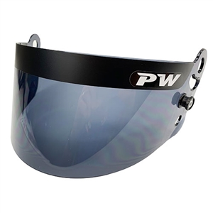 Performance World 950100DS-2 EDGE Series Helmet Visor. Dark Smoke.