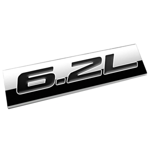 Performance World 980162 Chevrolet LSx 6.2L Chrome Emblem