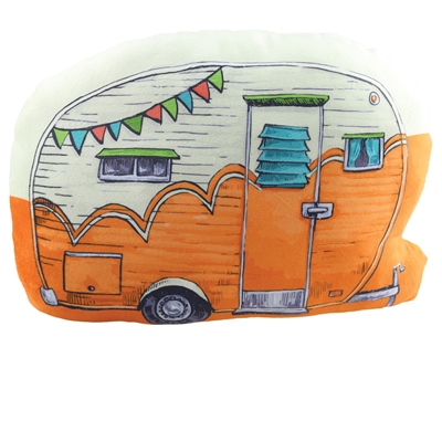 Retro  Camper 17" Pillow