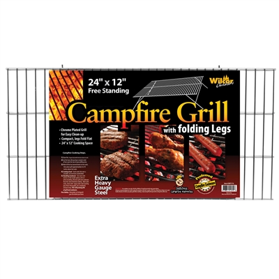 Folding Campfire Grill 24" x 12"