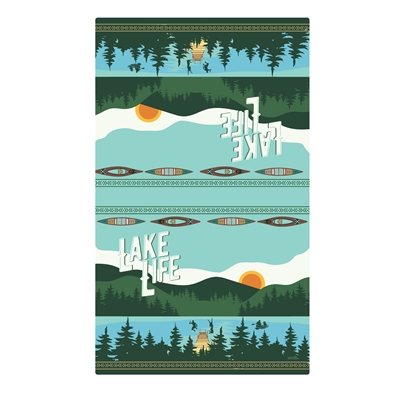 Set 2 Lake Life Kitchen Towels