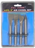 4-pc 5"  Air Hammer Chisel Set