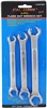 3 pc Flare Nut Wrench Set SAE