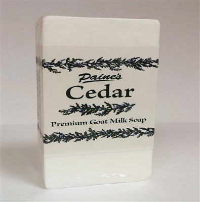 Cedar Goat Milk Soap
