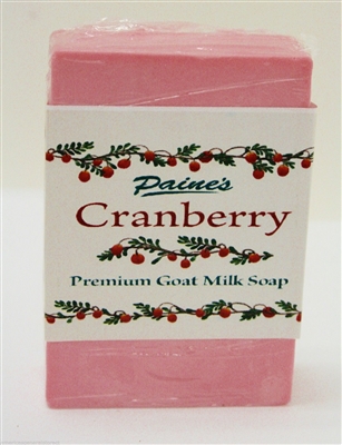 Cranberry Goat Milk Soap