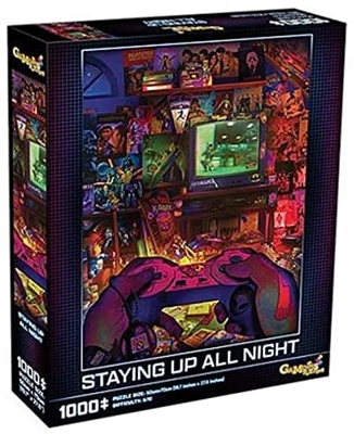 Staying Up All Night Jigsaw Puzzle 1000 pc