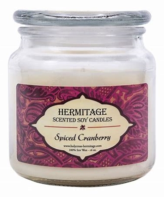 Spiced Cranberry Soy Candle 16 oz Jar