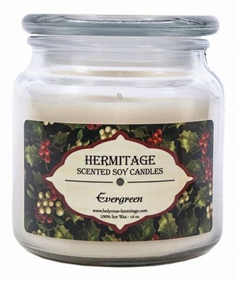 Evergreen Soy Candle 16 oz Jar