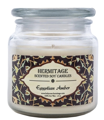 Egyptian Amber Soy Candle 16 oz Jar