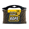 Camouflage 50' Braided Rope 1/4"