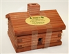 Paine's Log Cabin Incense Burner - Medium w/ cedar logs
