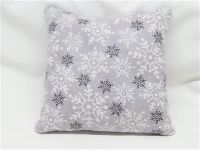 Paine's Balsam Fir Sachet Pillow - Snowflake Flannel