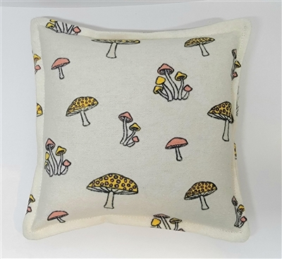 Paine's Balsam Fir Sachet Pillow - Mushroom Flannel