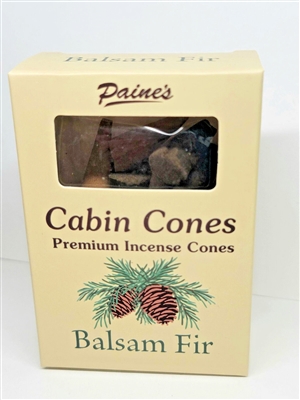 Paine's Balsam Fir Incense Cones - 25 pc.
