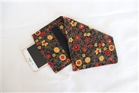 Faraday EMF Shield Phone Pouch Floral