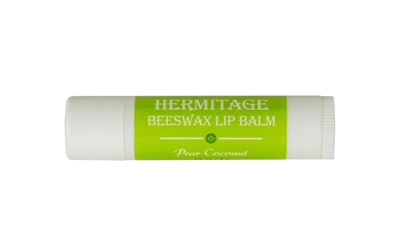 Hermitage Pear Coconut Beeswax Lip Balm