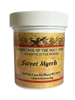 1 oz Sweet Myrrh Athonite Style Incense