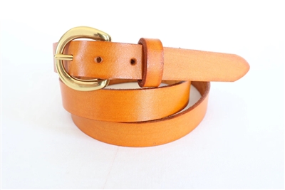 39 English Bridle Full-Grain Leather Belt