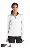 Nike Ladies Dri-FIT Stretch 1/2-Zip Cover-Up