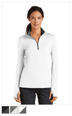 Nike Ladies Dri-FIT Stretch 1/2-Zip Cover-Up