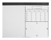 Command Board 2 Screened Fireground Dry Erase Board