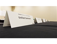 Meeting Room Table Tents