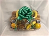 Bagel Snack Gift Basket with Fresh Fruit