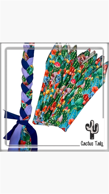 Cactus Wrap/Mane Bag Set