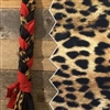 Cheetah/Red/Black