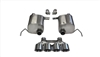 CORSA C7 Z06, ZR1,2.75" DUAL REAR EXIT VALVE-BACK EXHAUST SYSTEM WITH QUAD 4.5" TIPS (14762) XTREME SOUND LEVEL