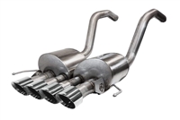 CORSA C7 Z06 ZR1 GS MT - VARIABLE SOUND LEVEL 2.75" AXLE-BACK QUAD 4.5" NPP TIPS