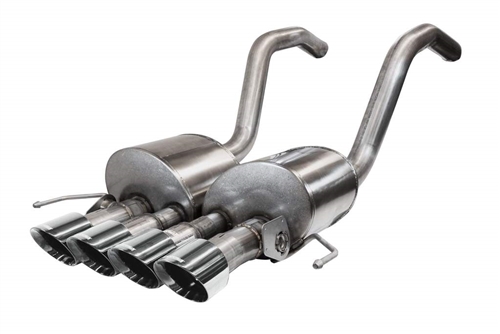 CORSA C7 Z06 ZR1 GS MT - VARIABLE SOUND LEVEL 2.75" AXLE-BACK QUAD 4.5" NPP TIPS