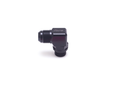 AN-10 Male - ORB-08 Male Swivel 90Â° Billet Fitting
