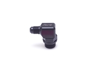AN-06 Male - ORB-08 Male Swivel 90Â° Billet Fitting