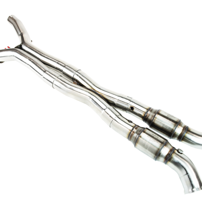 KOOKS HEADERS & EXHAUST C7 CORVETTE COUPE/Z06 3" X OEM CATTED X-PIPE