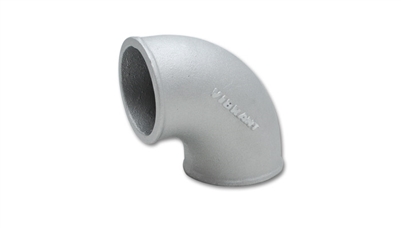 90 Degree Tight Radius Aluminum Bend, 2" O.D.