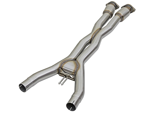 AFE: PFADT SERIES 3" STAINLESS STEEL X-PIPE W/ CATS; STREET SERIES CHEVROLET CORVETTE (C7) & Z06 14-19 V8-6.2L/6.2L (SC) LT1 LT4