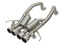 AFE: MACH FORCE-XP 3" TO 2-1/2" 304 STAINLESS STEEL AXLE-BACK EXHAUST SYSTEM CHEVROLET CORVETTE Z06 (C7) 15-19 V8-6.2L (SC)