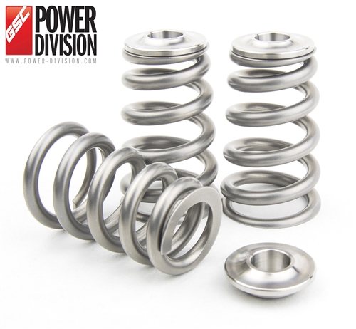 GSC Power-Division CONICAL Valve Spring with Ti Retainer for Toyota 2JZ