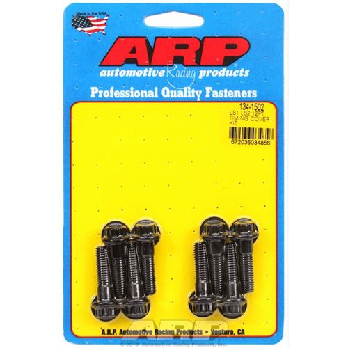 ARP 12 PT BLACK OXIDE STEEL LS TIMING COVER BOLT KIT 134-1502