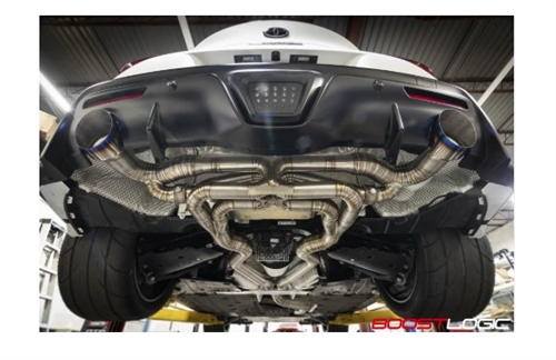 BOOST LOGIC MKV SUPRA TITANIUM EXHAUST With Valves