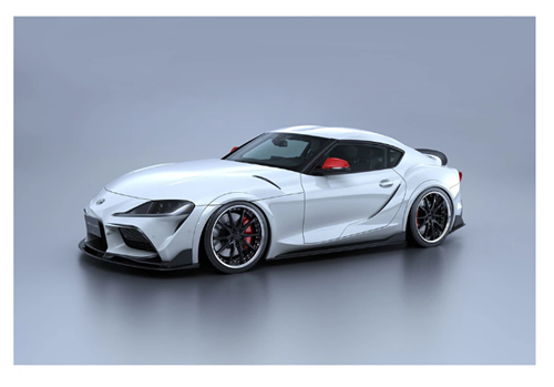 Artisan Spirits Black Label Front Under Spoiler (CFRP) - Toyota GR Supra 2020-