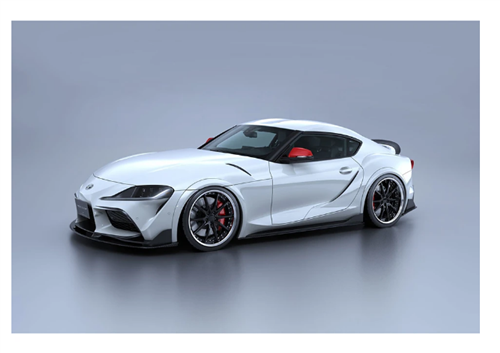 Artisan Spirits Black Label Front Under Spoiler (FRP) - Toyota GR Supra 2020-