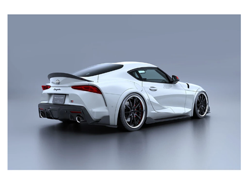 Artisan Spirits Black Label Rear Side Diffuser (FRP) - Toyota GR Supra 2020-