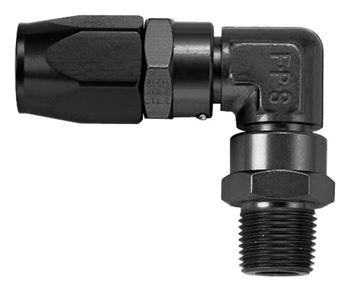 Fragola 3000 Series Direct Fit Hose End - 90 Degree Low Profile w/ AN Threads