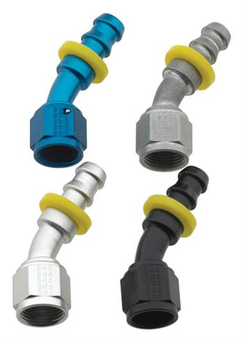 Fragola 8000 Series Push-Lite Hose End - 30 Degree Bent Tube