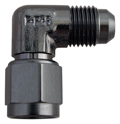 Fragola Aluminum AN Fitting - 90 Degree Swivel (Female x Male)