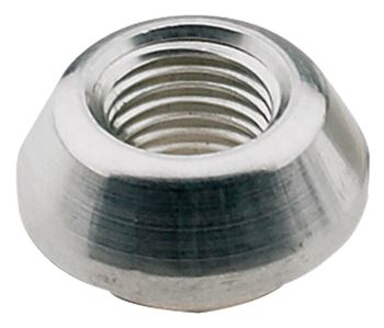 Fragola Aluminum Weld Bung - NPT Female Weld Bung w/ 3/4" Step