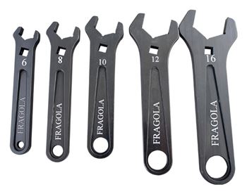 Fragola Open End AN Wrench Set, -6 thru -16 AN (5 Wrenches)