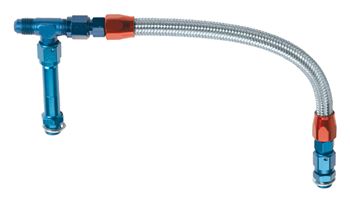 Fragola Sportsman Dual Feed Kit - Dual Inlet Demon - Blue/Red